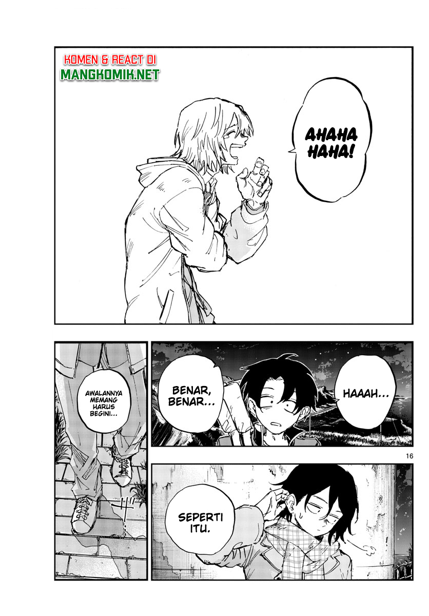 Yofukashi no Uta — Chapter 160, halaman 16