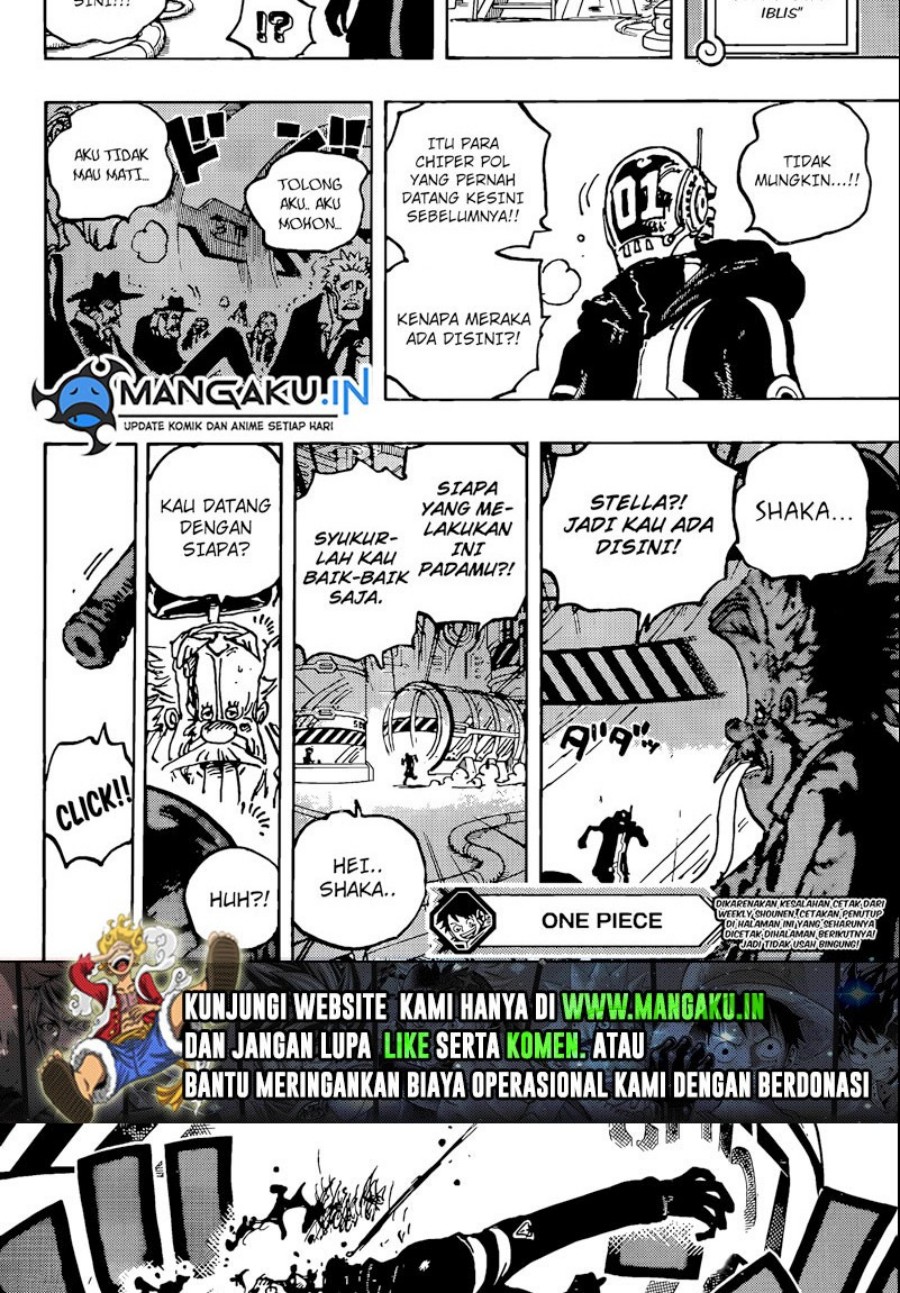 One Piece — Chapter 1077, halaman 17