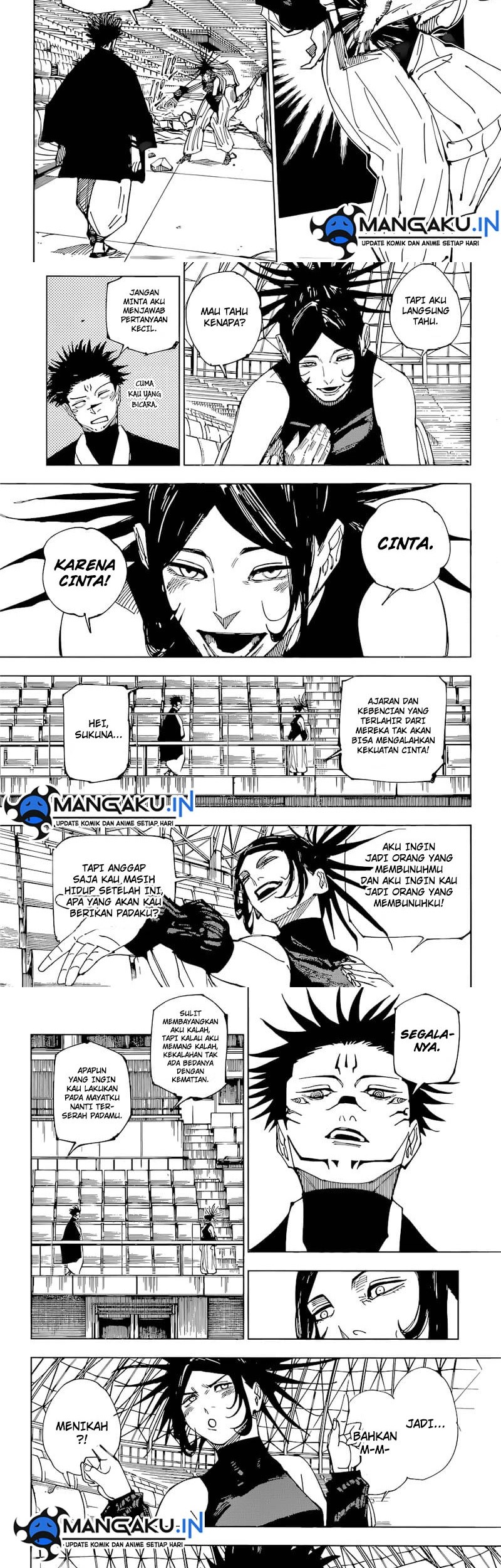 Jujutsu Kaisen — Chapter 217, halaman 3