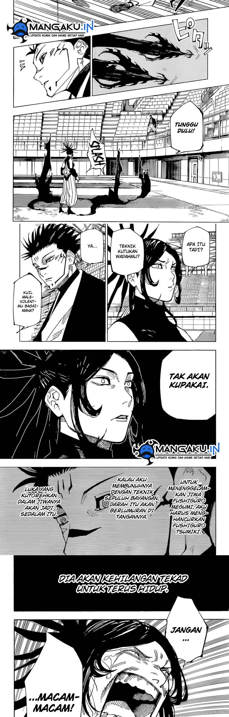 Jujutsu Kaisen — Chapter 217, halaman 8