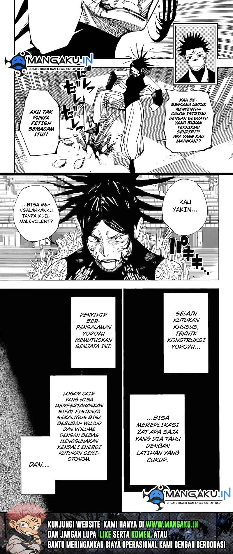 Jujutsu Kaisen — Chapter 217, halaman 9