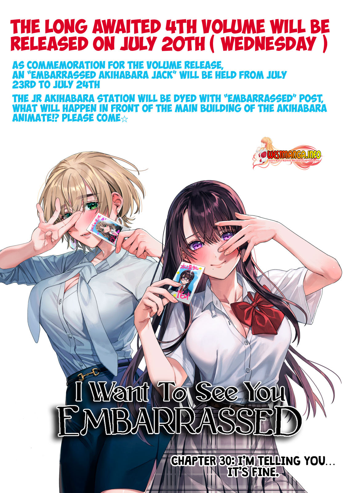 Hajirau Kimi ga Mitainda — Chapter 30, halaman 4