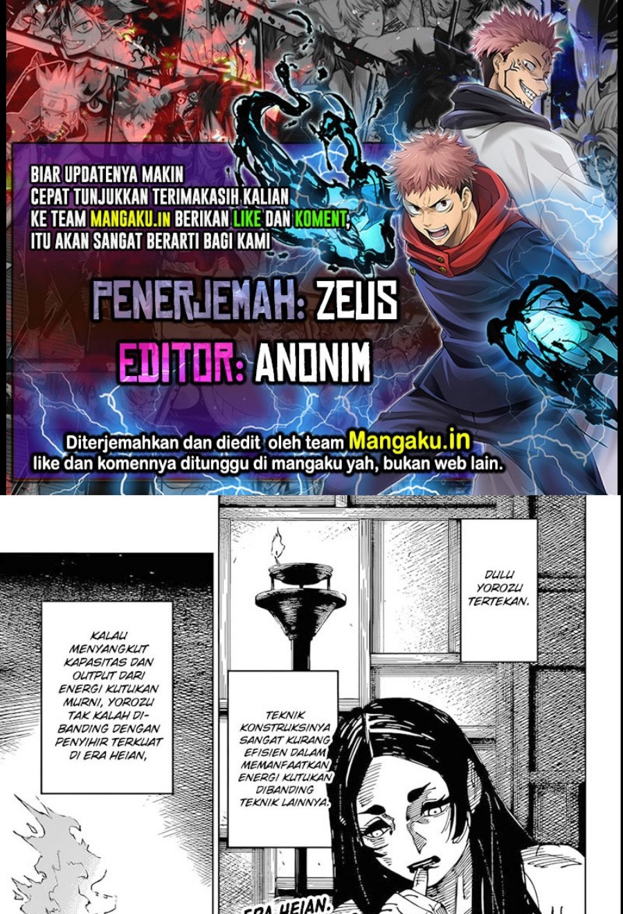 Jujutsu Kaisen — Chapter 218, halaman 1