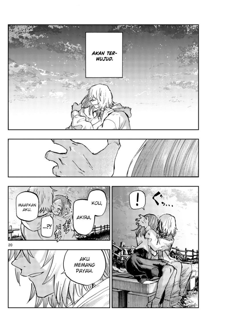 Yofukashi no Uta — Chapter 163, halaman 20