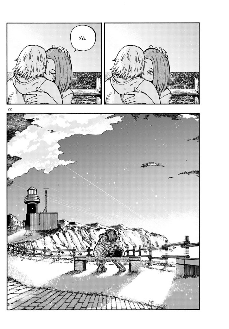Yofukashi no Uta — Chapter 163, halaman 22
