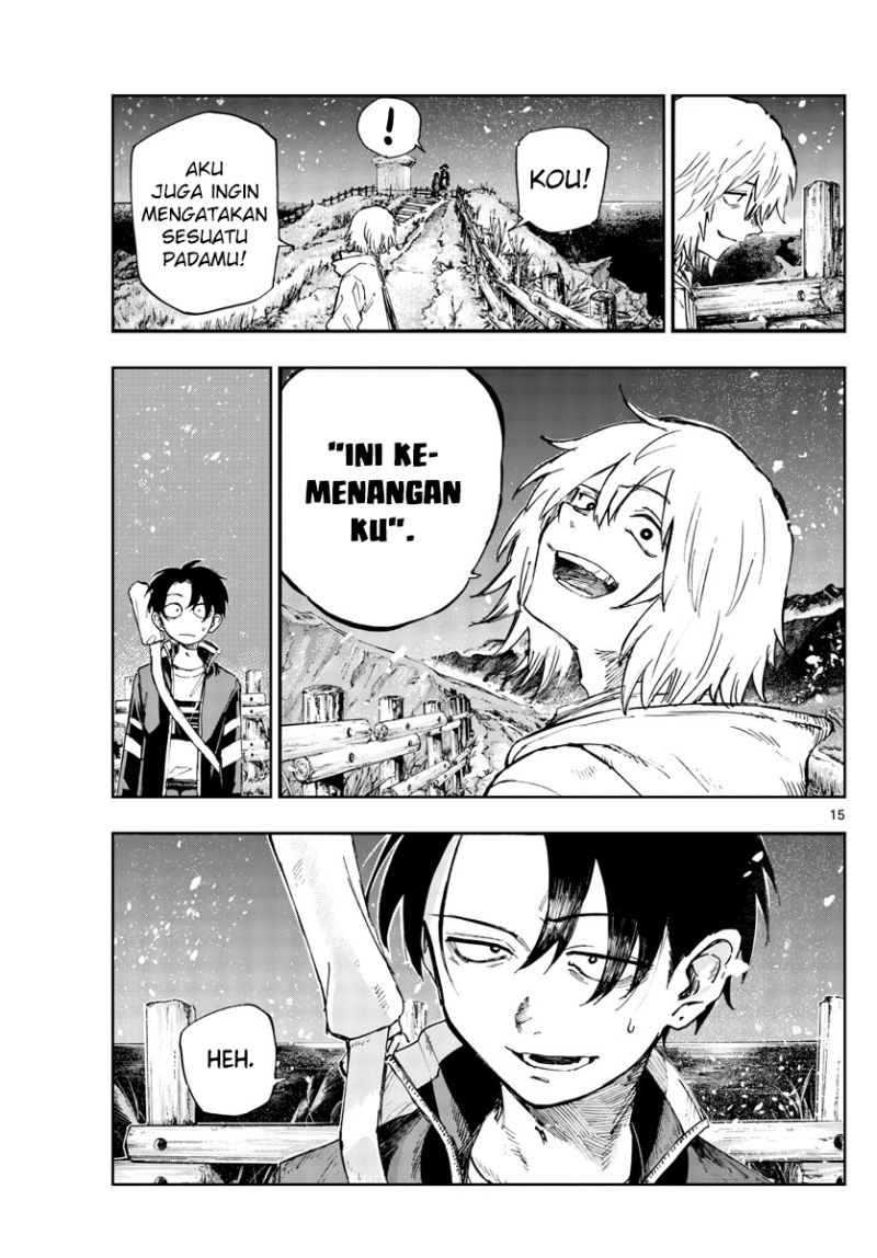 Yofukashi no Uta — Chapter 162, halaman 15