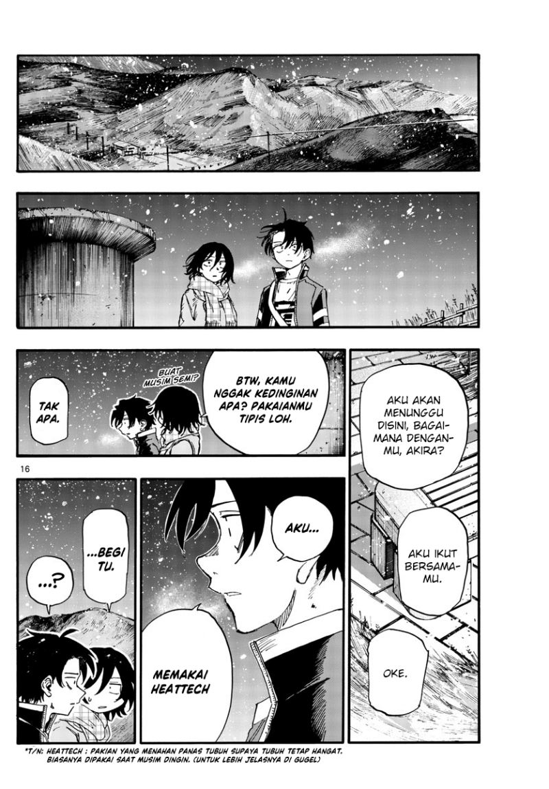 Yofukashi no Uta — Chapter 162, halaman 16