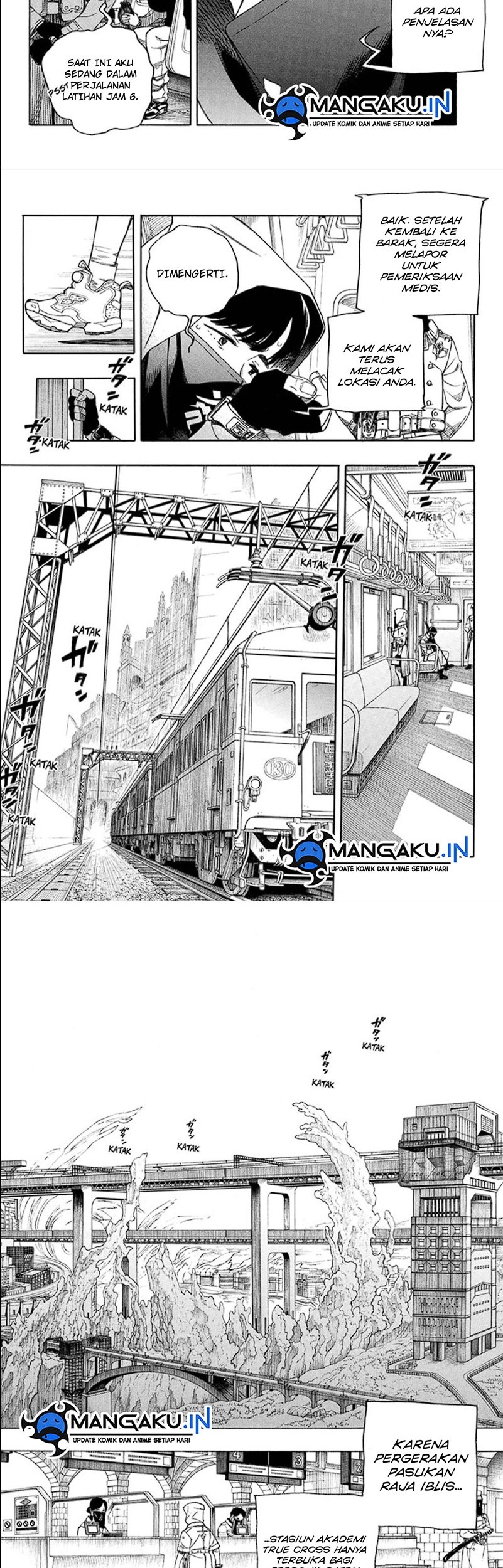 Ao no Exorcist — Chapter 139.2, halaman 5