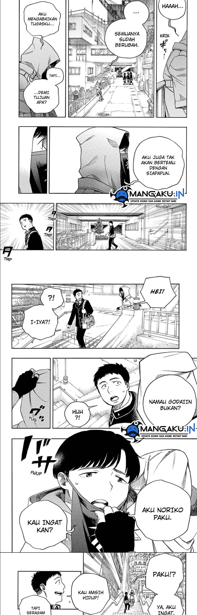 Ao no Exorcist — Chapter 139.2, halaman 9