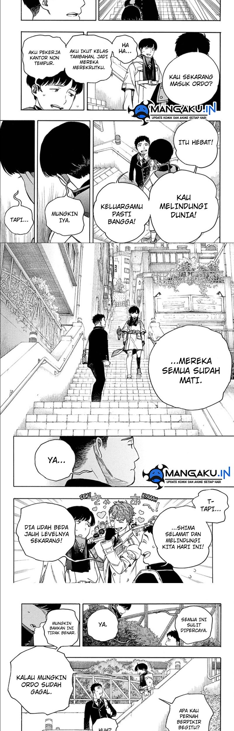 Ao no Exorcist — Chapter 139.2, halaman 11