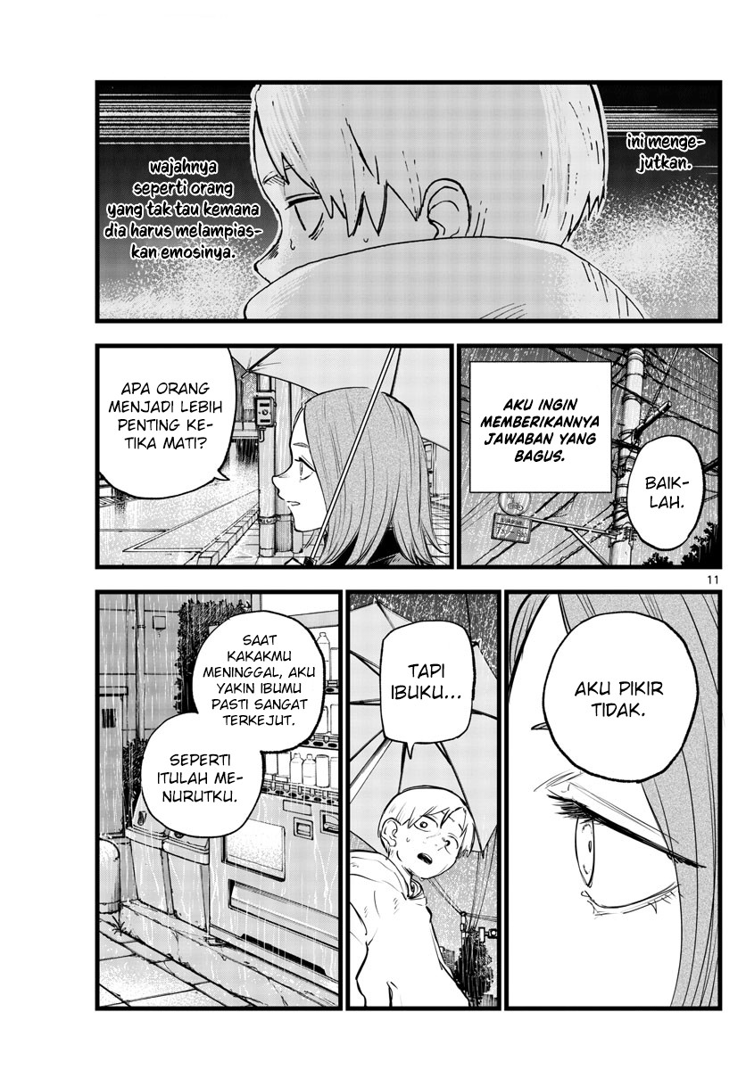 Yofukashi no Uta — Chapter 164, halaman 13