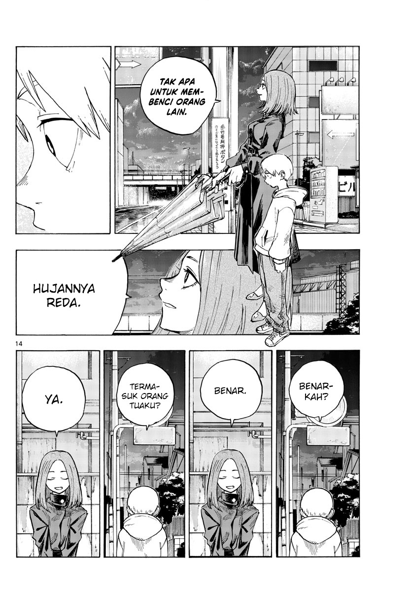 Yofukashi no Uta — Chapter 164, halaman 16