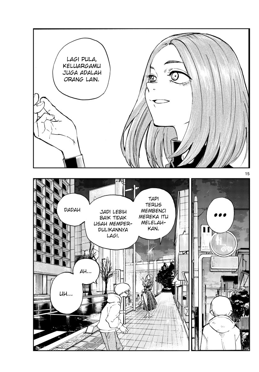 Yofukashi no Uta — Chapter 164, halaman 17