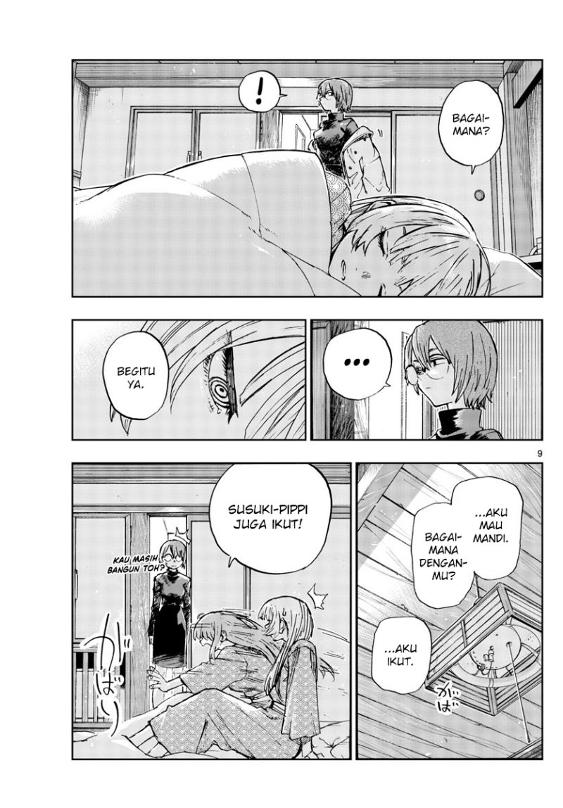 Yofukashi no Uta — Chapter 165, halaman 10