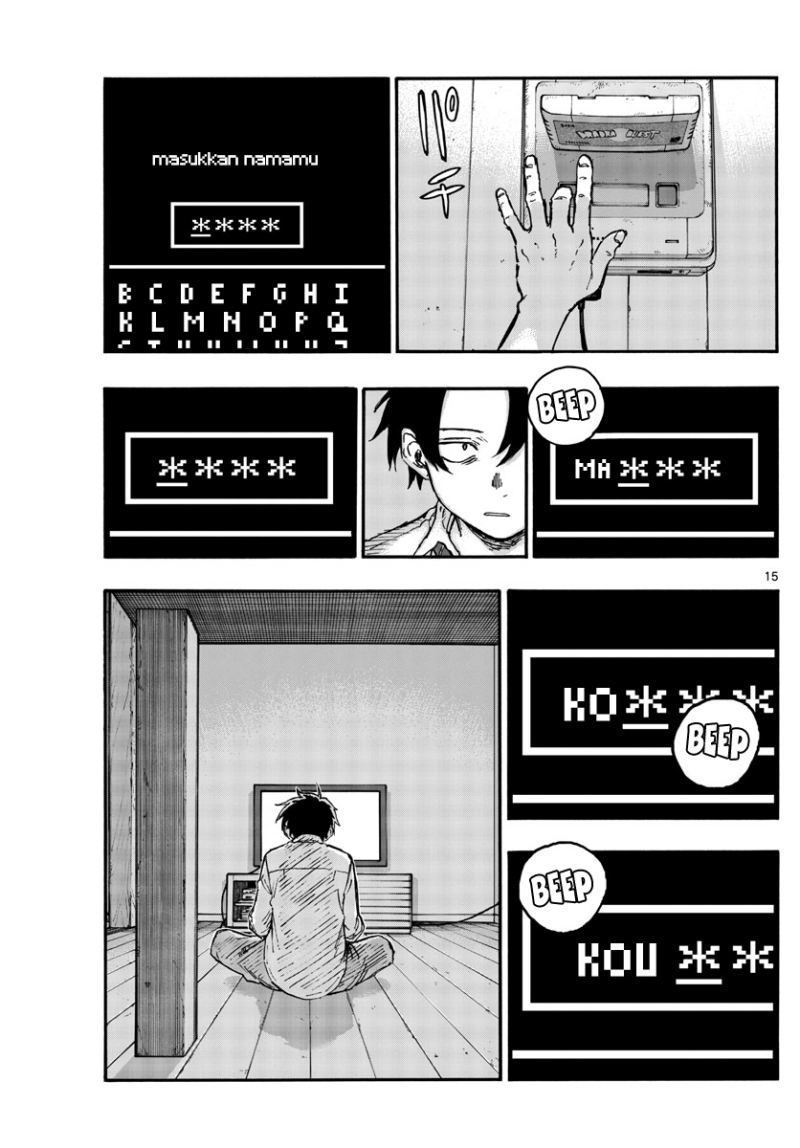 Yofukashi no Uta — Chapter 165, halaman 16