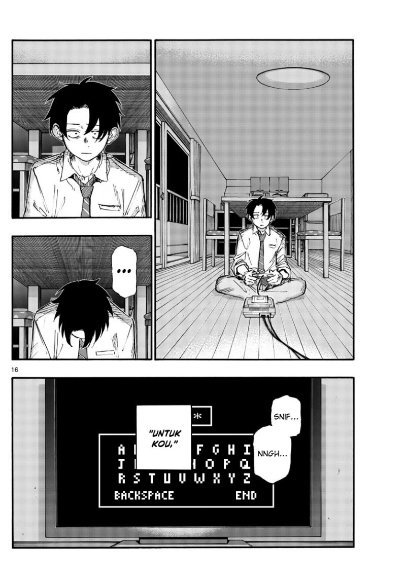 Yofukashi no Uta — Chapter 165, halaman 17