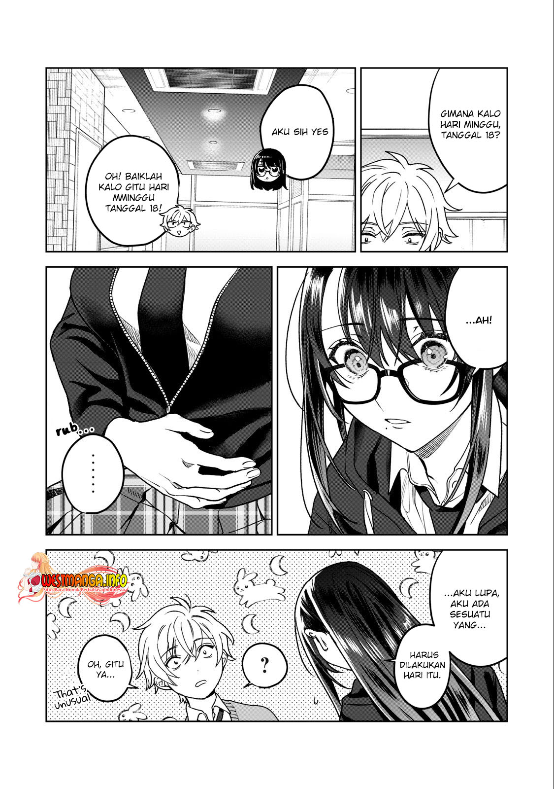 Hajirau Kimi ga Mitainda — Chapter 34, halaman 10