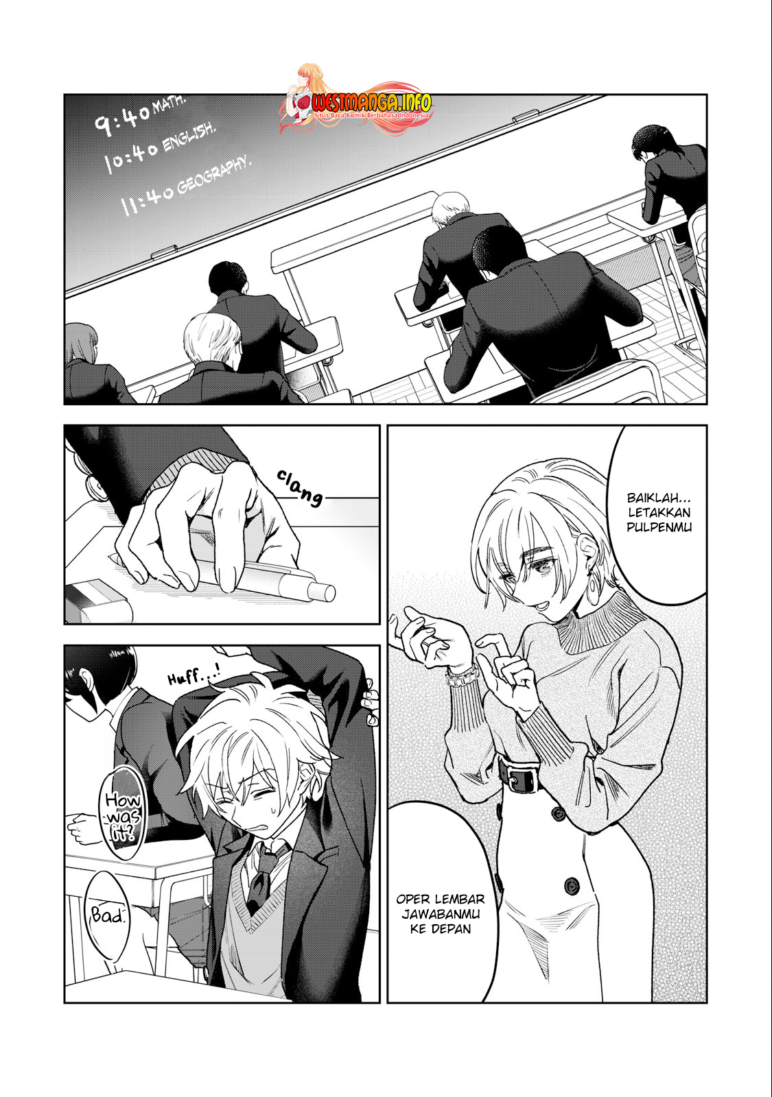Hajirau Kimi ga Mitainda — Chapter 34, halaman 4