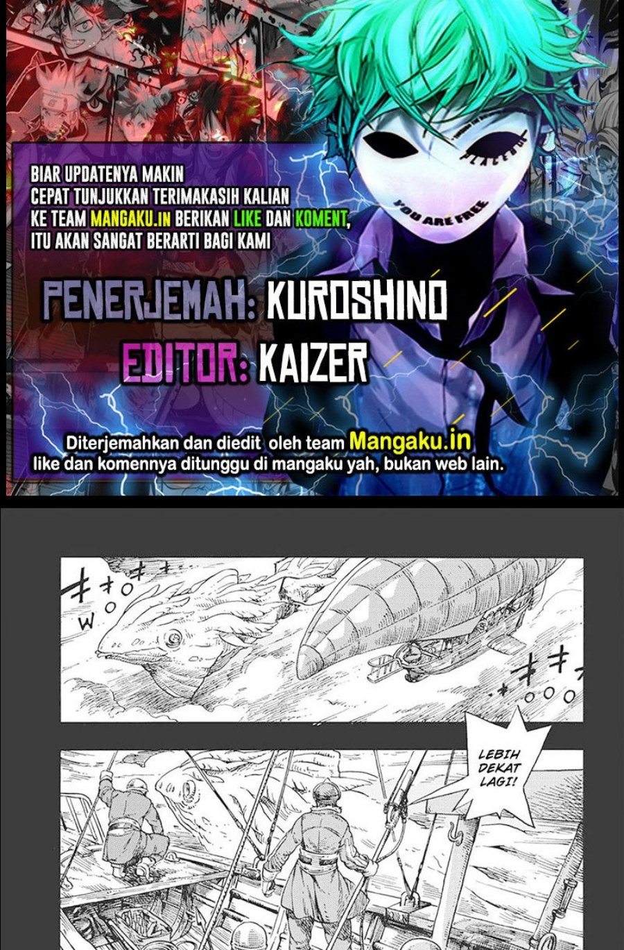 Kuutei Dragons — Chapter 27.2, halaman 1