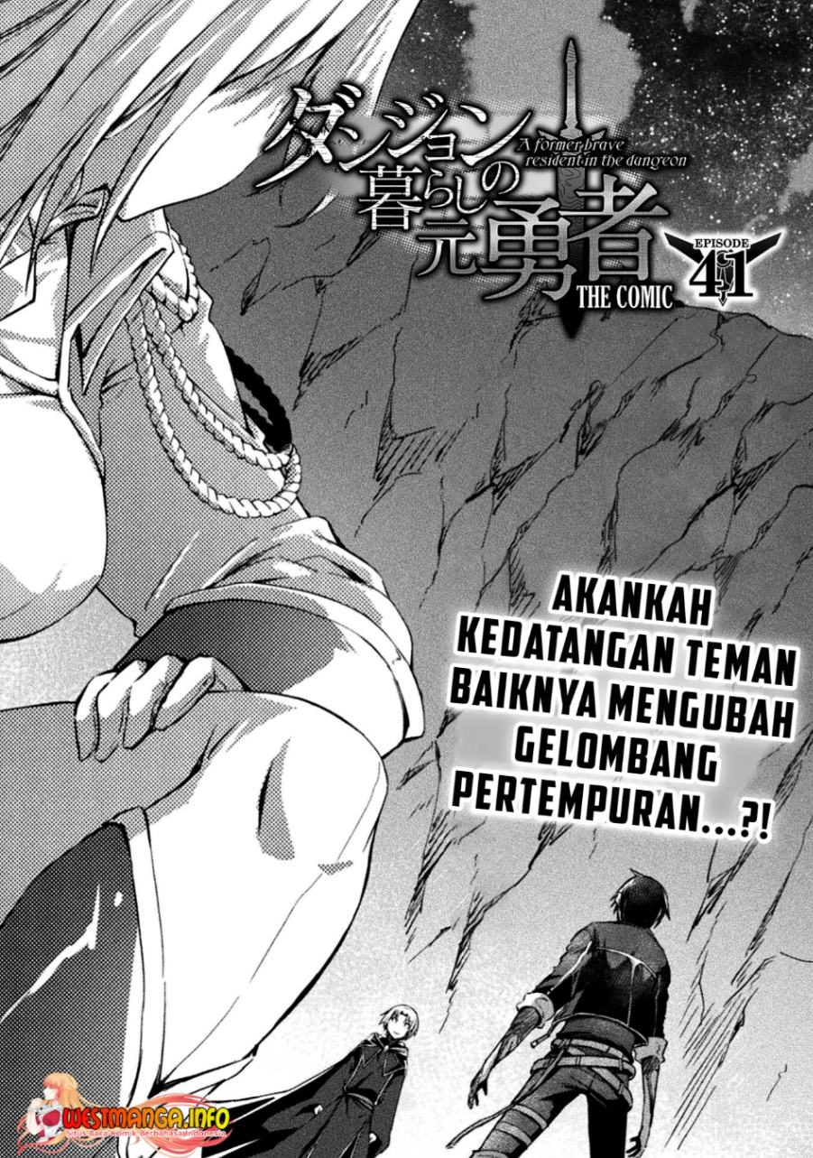 Dungeon Kurashi No Moto Yuusha — Chapter 41, halaman 4