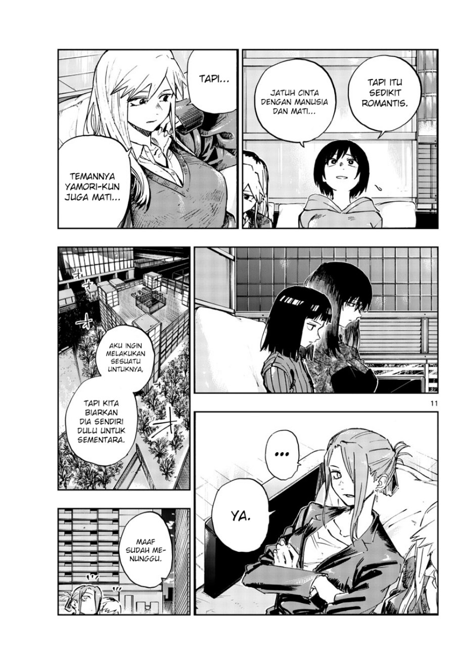 Yofukashi no Uta — Chapter 166, halaman 13
