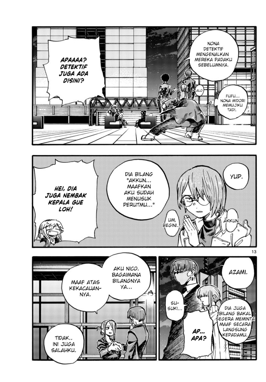 Yofukashi no Uta — Chapter 166, halaman 15