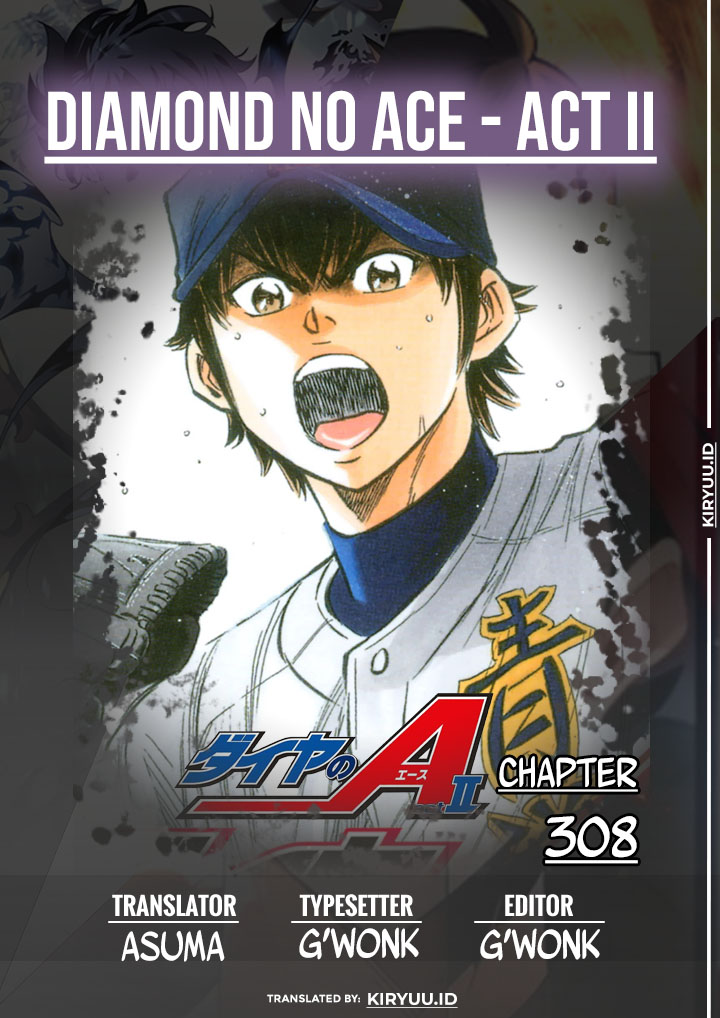 Diamond no Ace Act 2 — Chapter 308, halaman 1