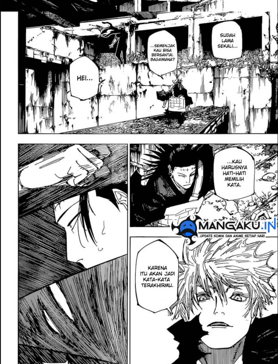 Jujutsu Kaisen — Chapter 221, halaman 12