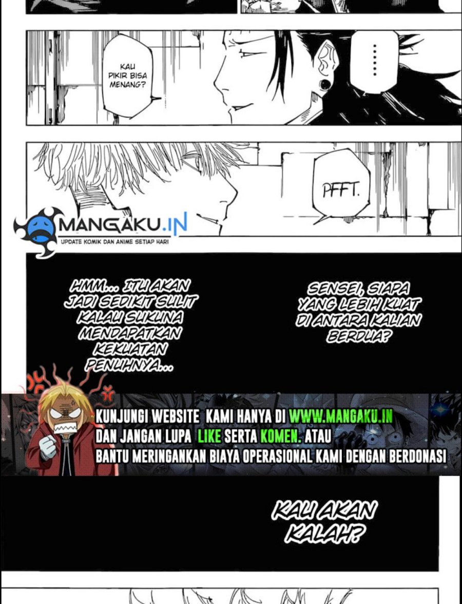 Jujutsu Kaisen — Chapter 221, halaman 19