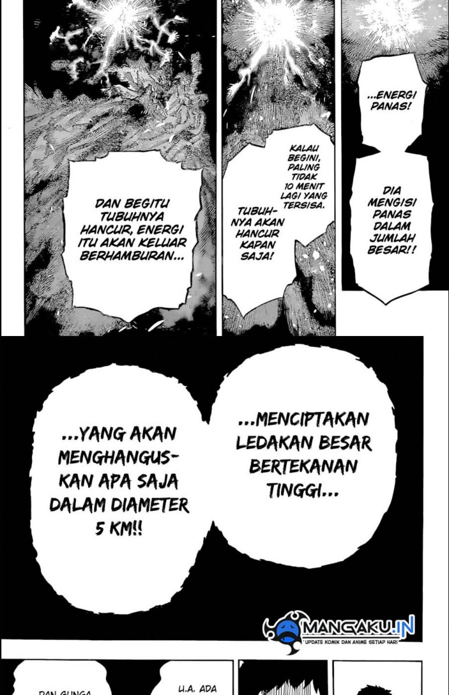 Boku no Hero Academia — Chapter 386, halaman 3