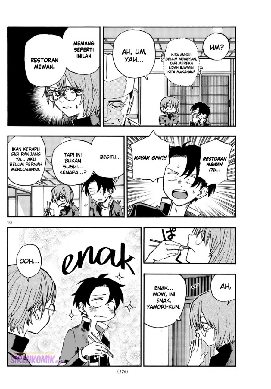 Yofukashi no Uta — Chapter 167, halaman 11