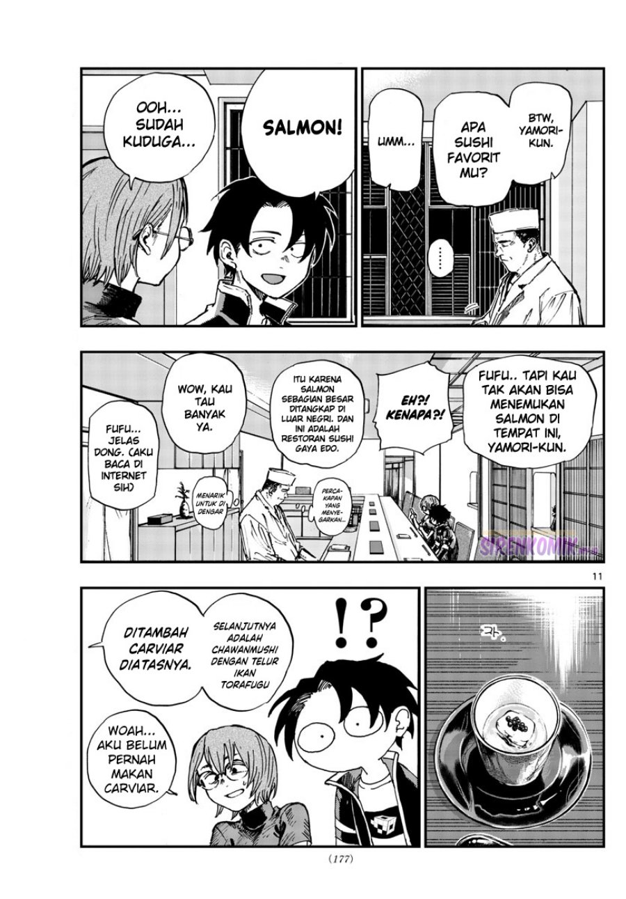 Yofukashi no Uta — Chapter 167, halaman 12