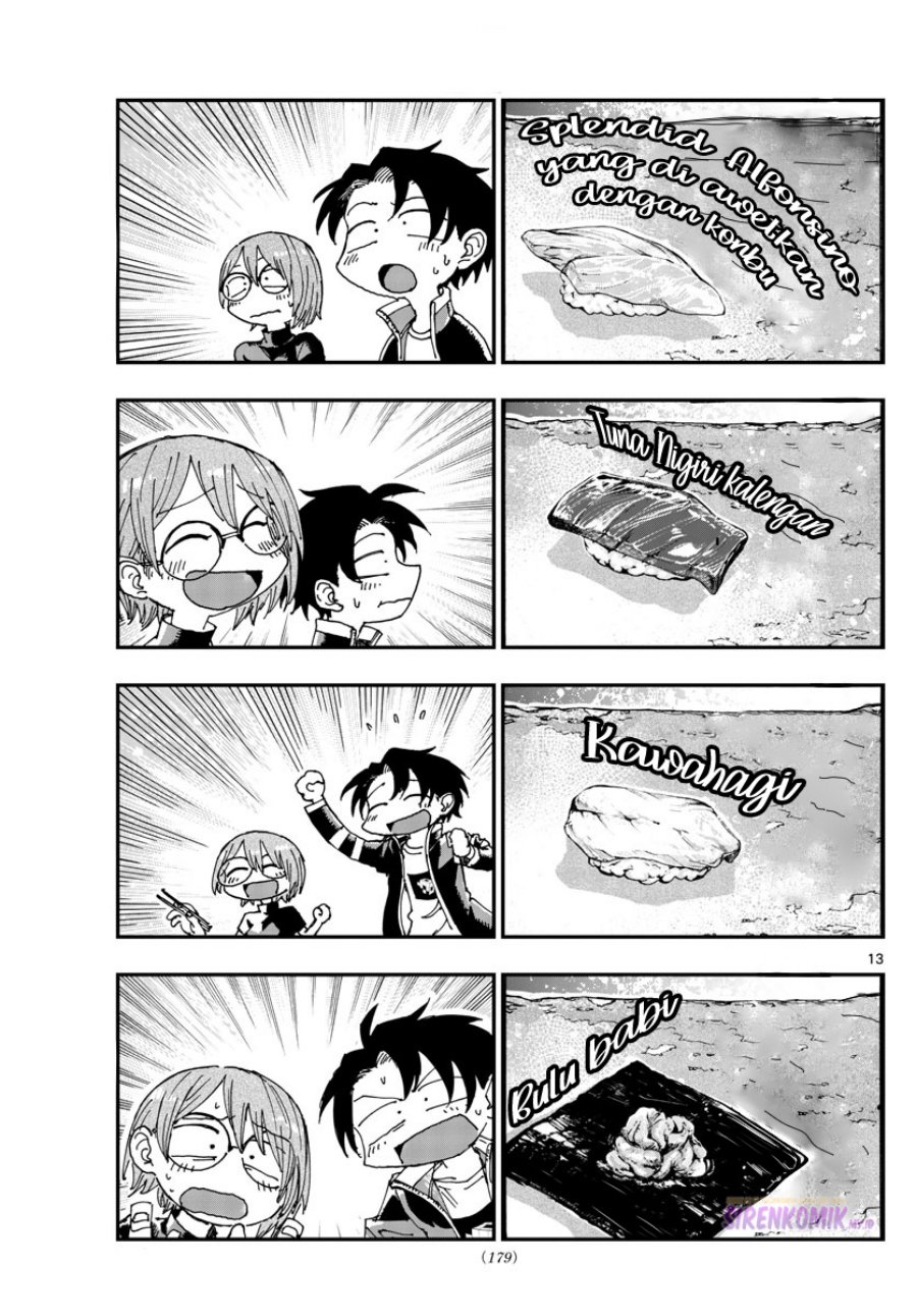 Yofukashi no Uta — Chapter 167, halaman 14