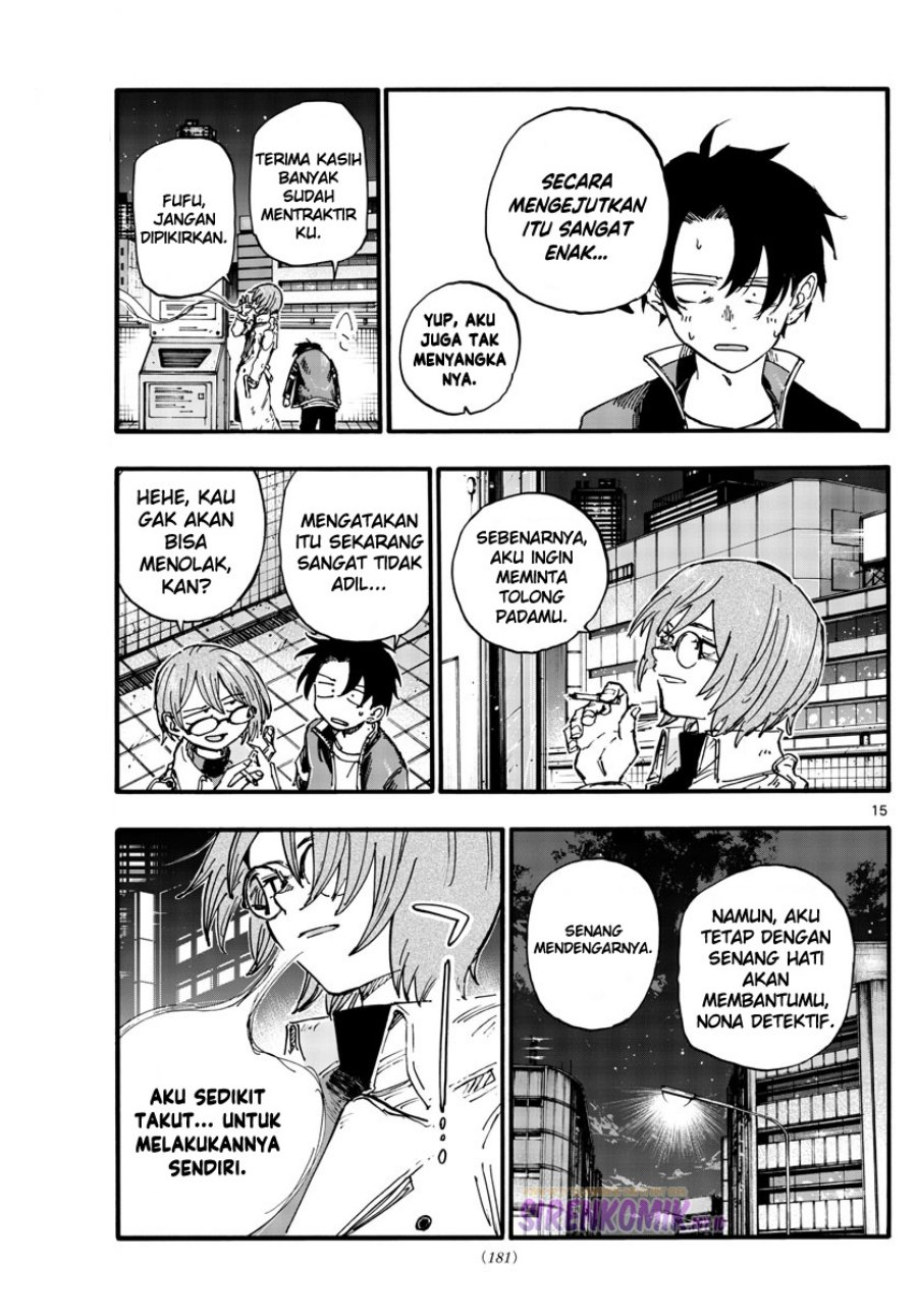 Yofukashi no Uta — Chapter 167, halaman 16