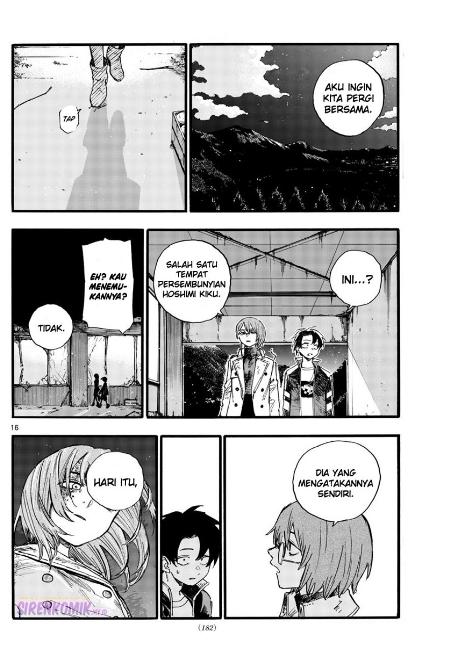 Yofukashi no Uta — Chapter 167, halaman 17