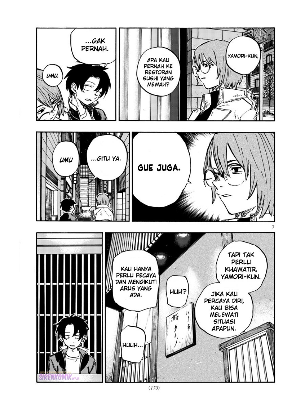 Yofukashi no Uta — Chapter 167, halaman 8