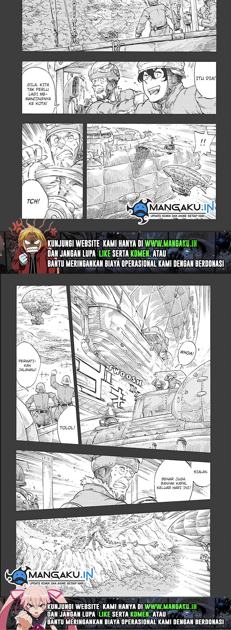 Kuutei Dragons — Chapter 28.1, halaman 9