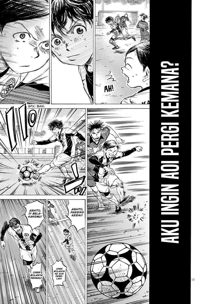 Ao Ashi — Chapter 50, halaman 13