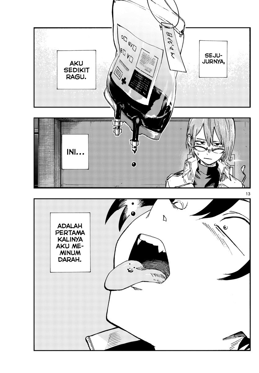 Yofukashi no Uta — Chapter 168, halaman 14