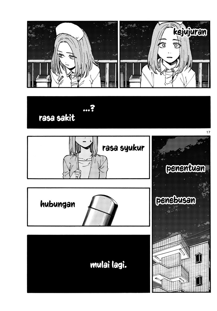 Yofukashi no Uta — Chapter 168, halaman 18