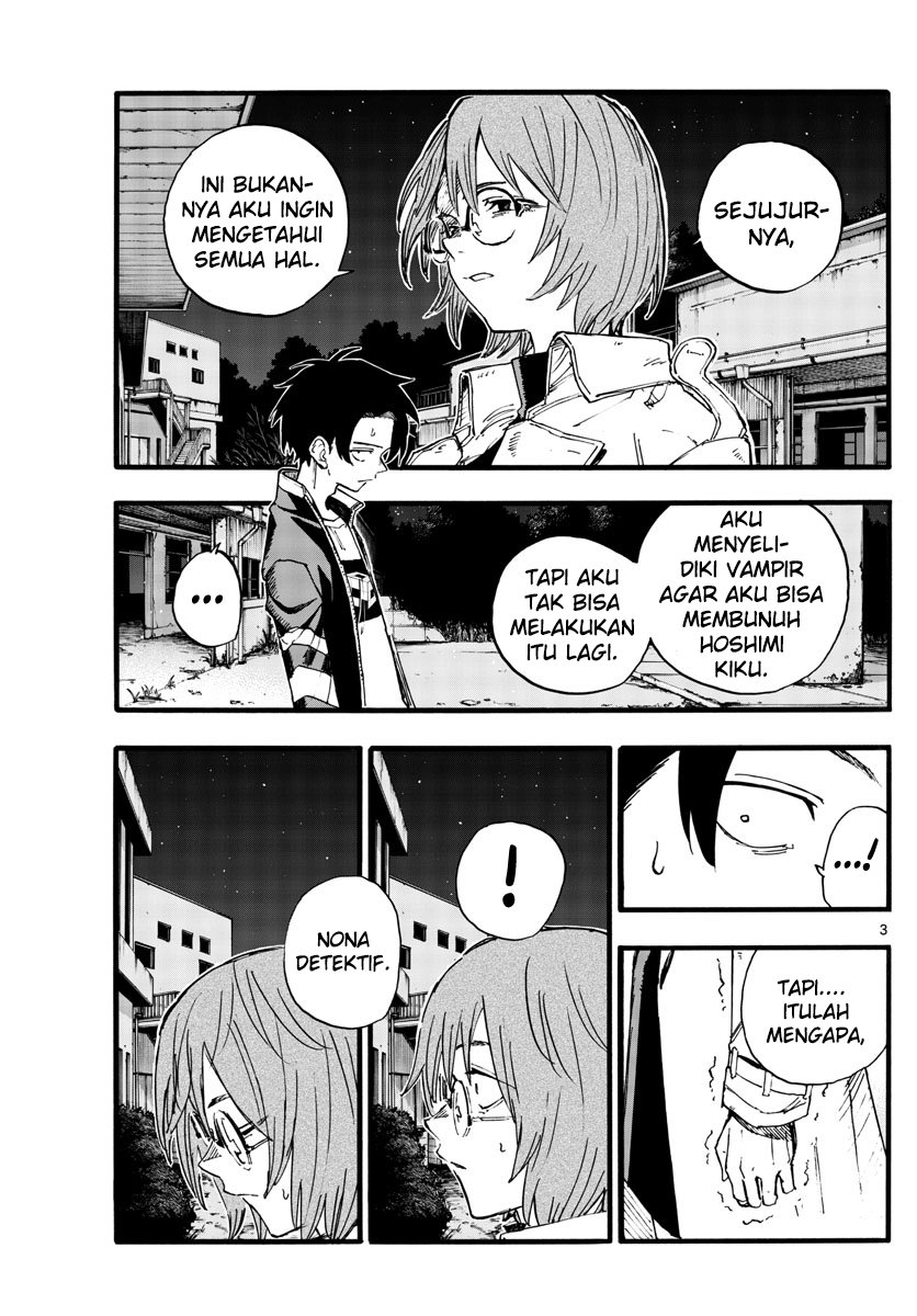 Yofukashi no Uta — Chapter 168, halaman 4