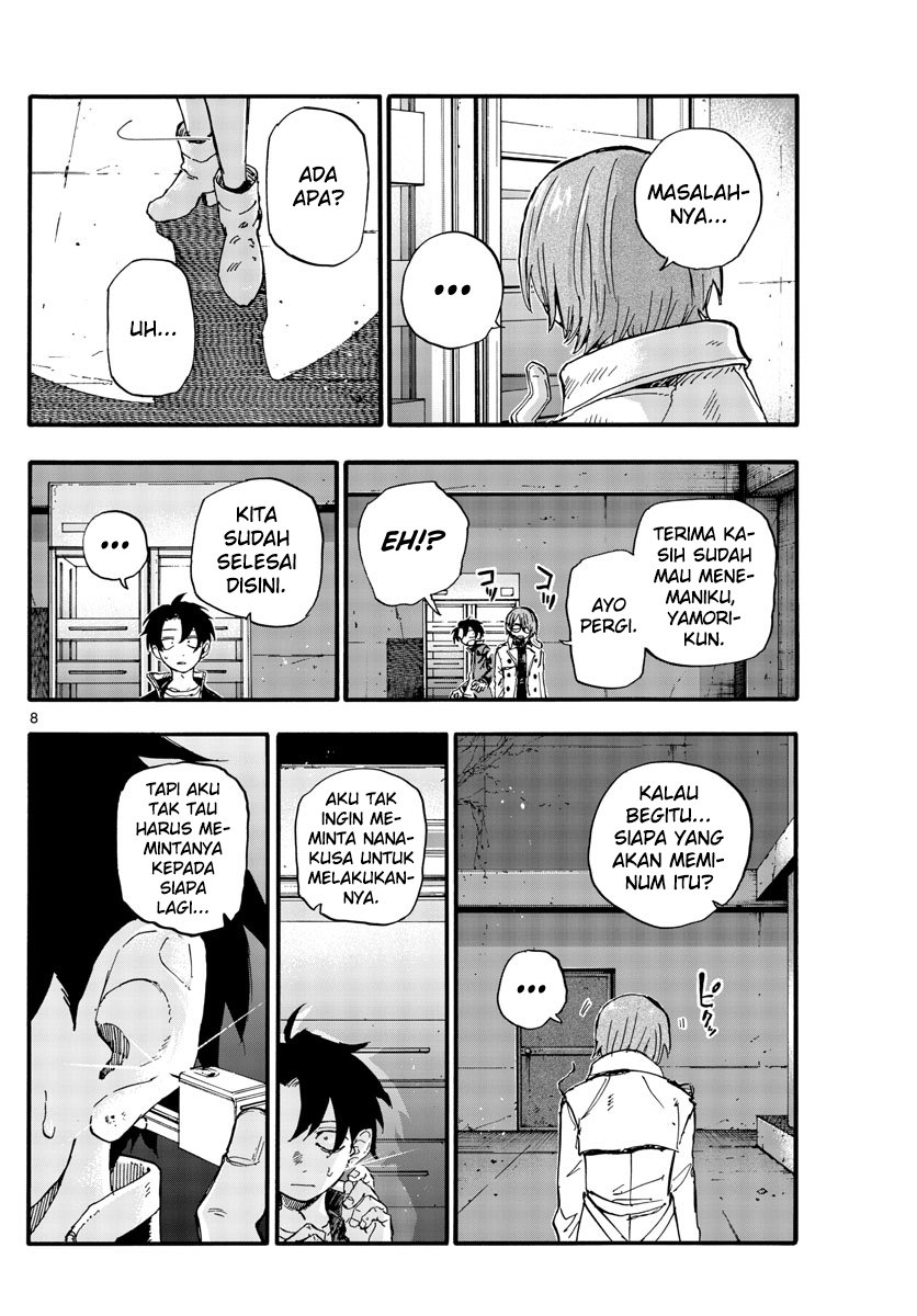Yofukashi no Uta — Chapter 168, halaman 9