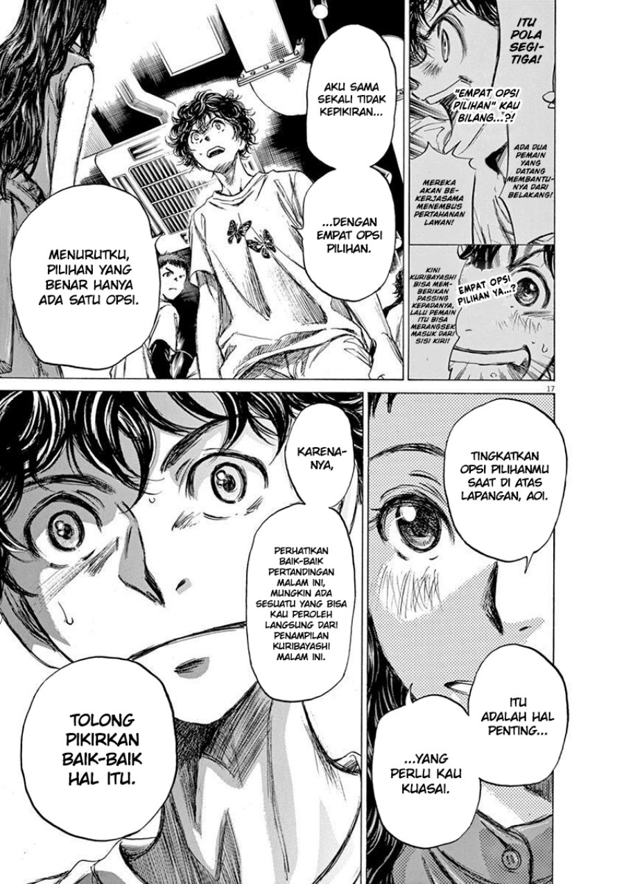 Ao Ashi — Chapter 57, halaman 18