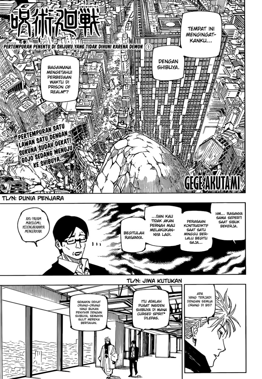 Jujutsu Kaisen — Chapter 223, halaman 2