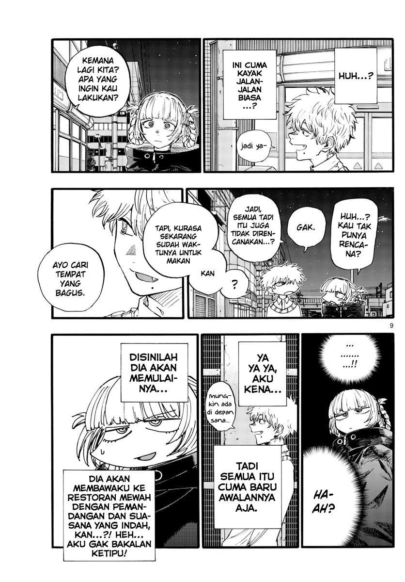 Yofukashi no Uta — Chapter 169, halaman 10