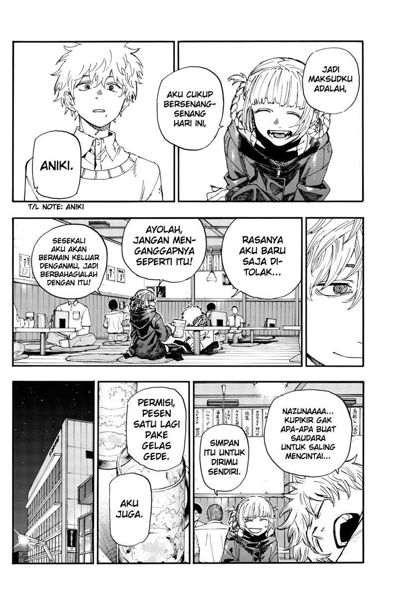 Yofukashi no Uta — Chapter 169, halaman 13