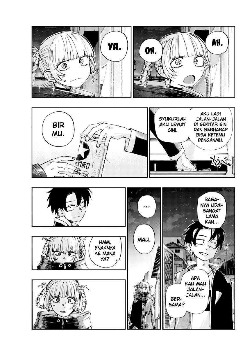 Yofukashi no Uta — Chapter 169, halaman 18