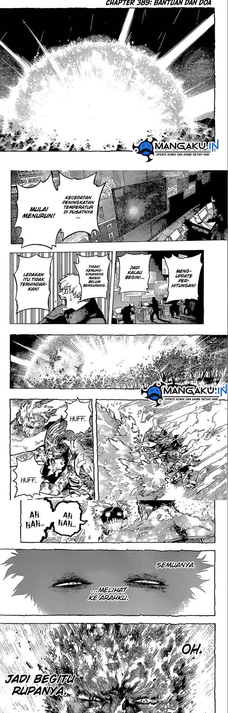Boku no Hero Academia — Chapter 389, halaman 2