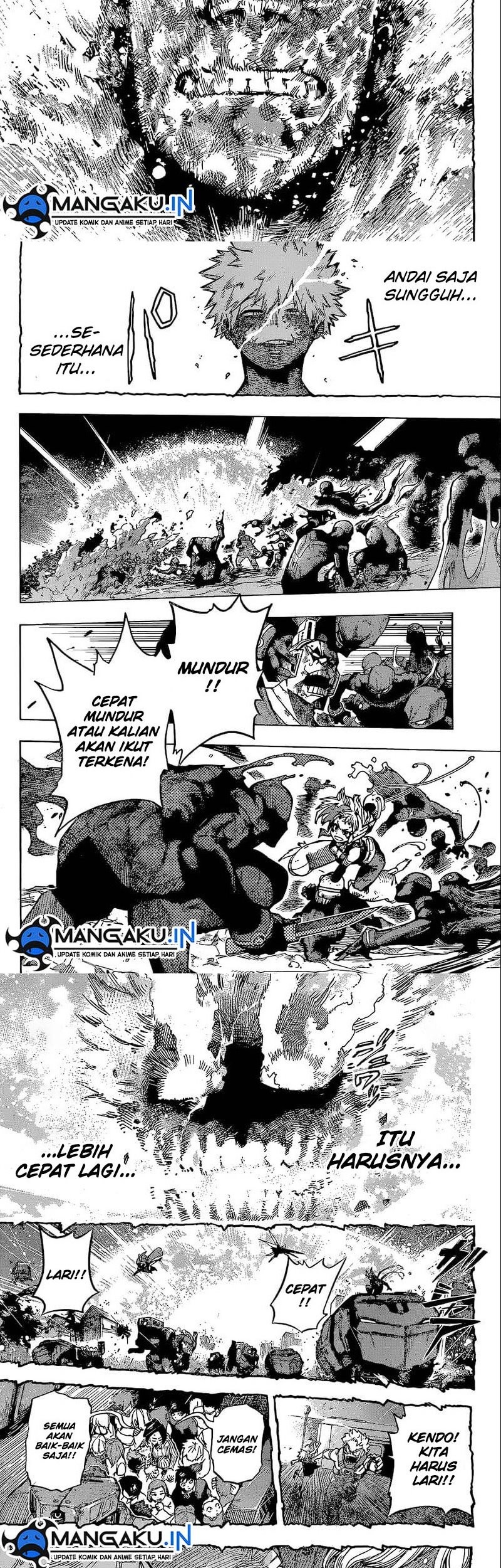 Boku no Hero Academia — Chapter 389, halaman 4