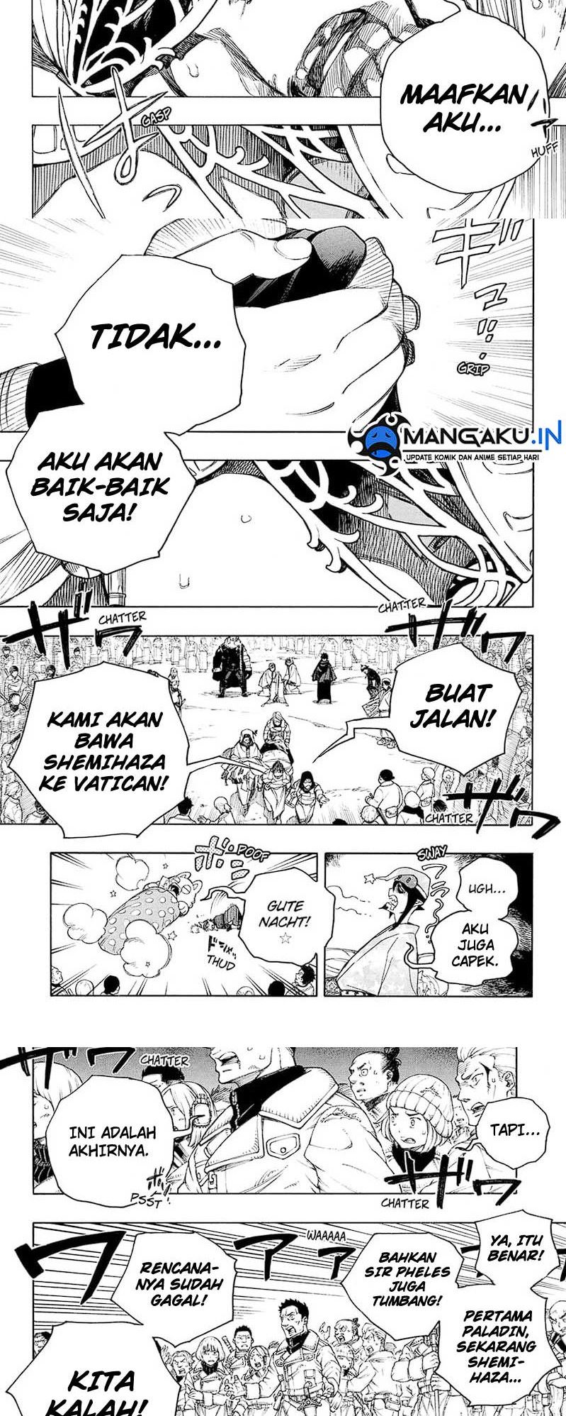 Ao no Exorcist — Chapter 141.2, halaman 3